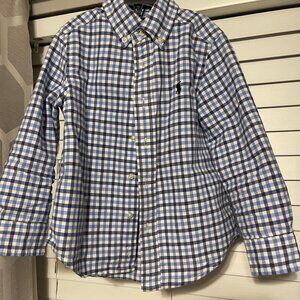 Ralph Lauren Boys Button Down, Size 4T, Excellent Condition